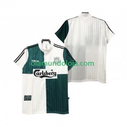 Camisola Liverpool 1995 1996 Retro Homem Equipamento Segundo Manga Curta